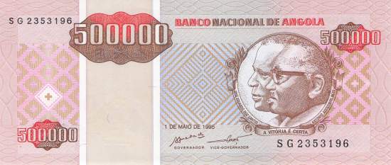 500000 Kwanzas 1995